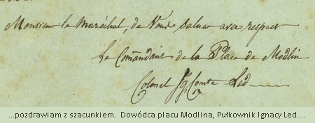 Podpis Ignacego